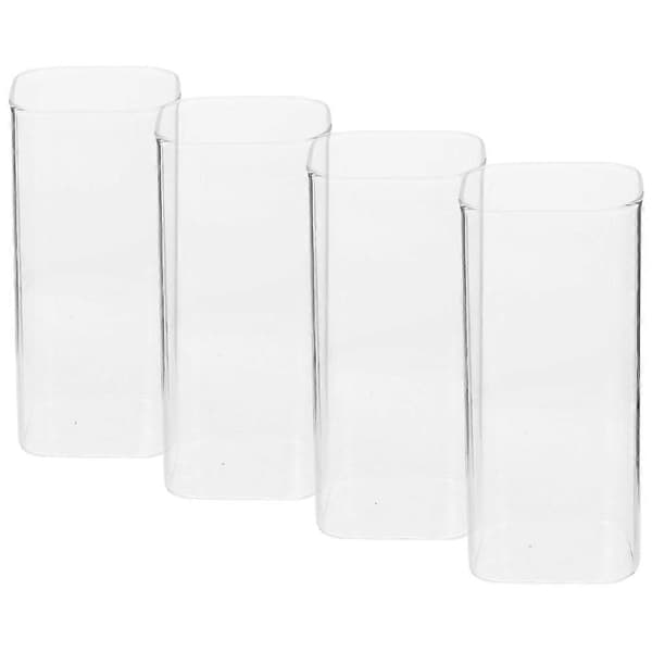 Klara Glas Koppar Kök Dricksglas Lämpliga för Olika Drycker 400ml 4st