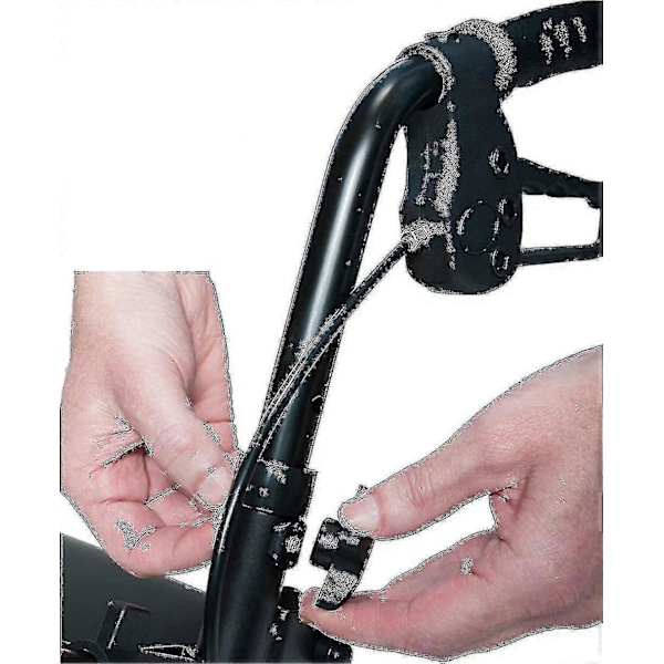 2024 Rollator 2 Plastknopp 2 Skruv För Armstöd Hl420-YuJia