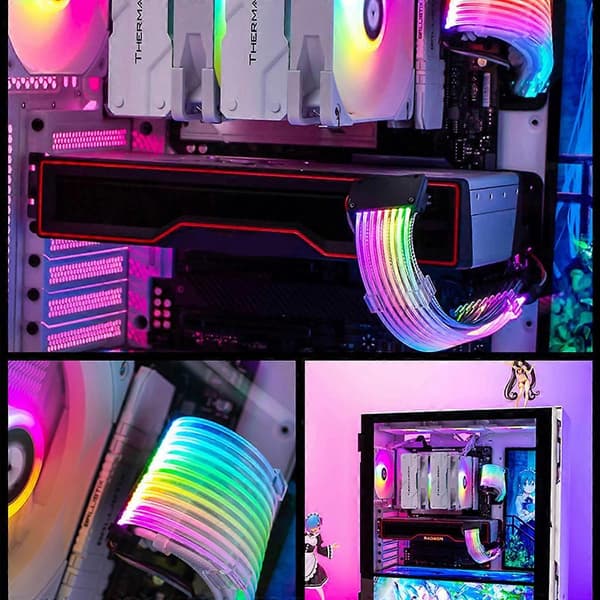 DIY computerledning bundkort adapterkabel grafikkort forlængerkabel