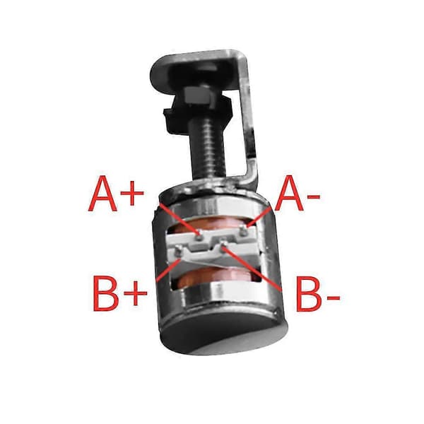 6mm Mikro Slide Stepmotor Slideskrue 2-faset 4-leder Stepmotor Stepmotor Tilbehør