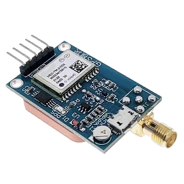 GPS-modul NEO-7M Satellitpositioneringsmodul Utvecklingskort SZRH A-V