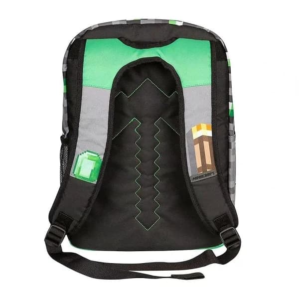Minecraft Creeper Rygsæk / Skoletaske — Gave til Drenge — 1