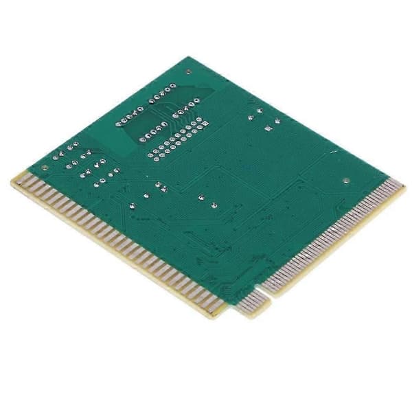 4-sifret LCD-skjerm PC Analyzer Diagnostisk Postkort Hovedkorttester med LED-indikator for ISA