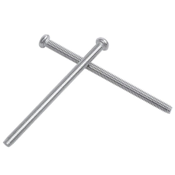 M2.5 X 40mm 304 Rustfritt Stål Phillips Rundhodeskruer Bolt 60 stk (haoyi)
