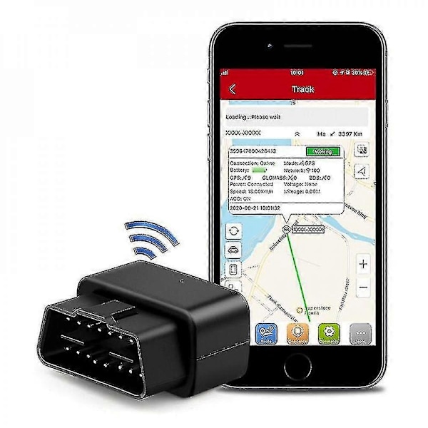 GPS Tracker Bilspårare Realtidsspårning Röstövervakning Geofence [N[