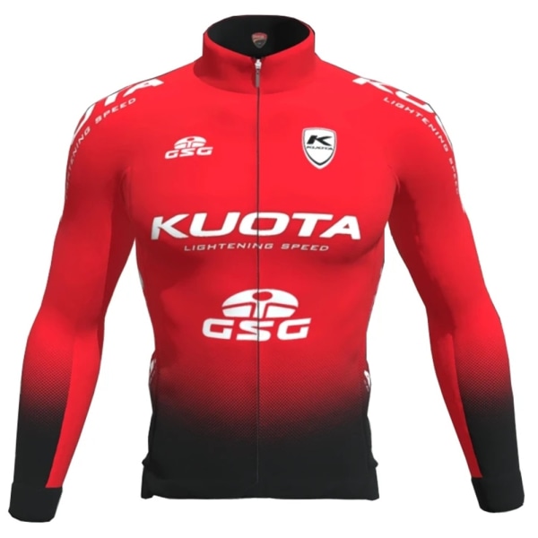 2022 Nytt KUOTA Team Cycling Kit Herr Sommar Outdoor Bike Competition Kläder skinsuit Haklapp 9d Gel Shorts Ciclismo ropa de hombre 7 M