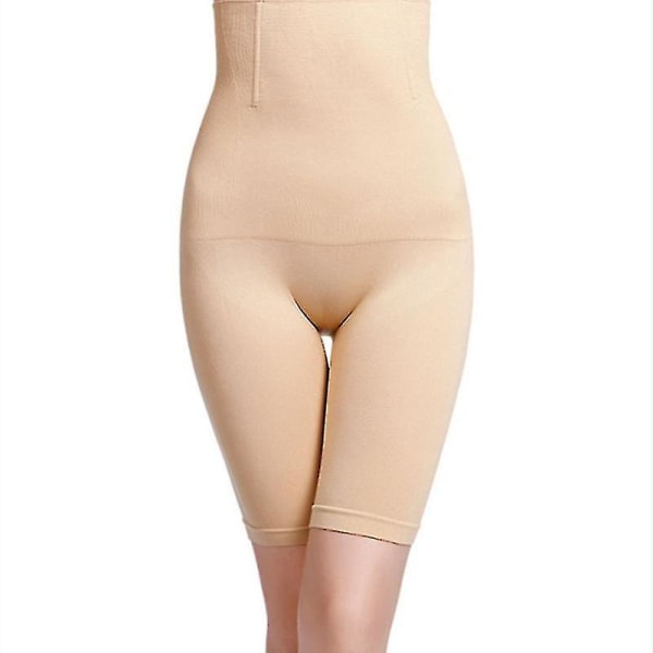 Tummy Control -shortsit naisille korkeavyötäröiset vartalon muotoilevat pikkuhousut Slip Shortsit mekkojen alla Reittä ohuempi SKIN COLOR M L