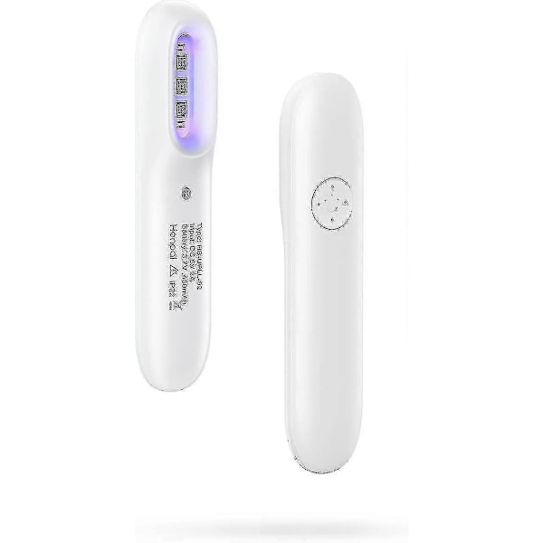 Led Sterilisering Lampa Mini 311nm Handhållen Fototerapi Lampa Bärbar Smal Band Uv Fototerapi Lampa Med Timer  Säkerhetsglasögon