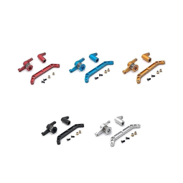 Metallstyringsmontering Styringsbellcranksett for Jlb Racing Cheetah 11101 21101 J3 Speed 1/10 Rc