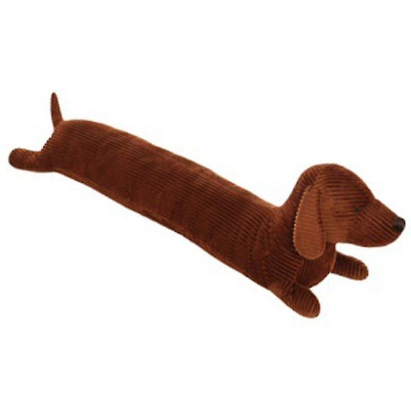 Søt klemmekos med plysj, kortbeint dachshund, fylt putekolleksjon for hjemmet og kontoret