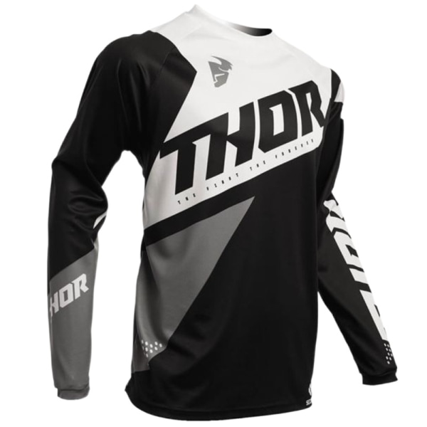2023 sommer nye THOR downhill klær sykkelklær pustende langermet T-skjorte style 1 XS