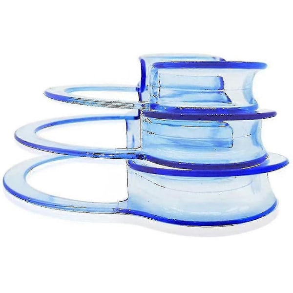 20 st Cheek Retractor Munöppnare för Tandvård och Partyspel L (blå)