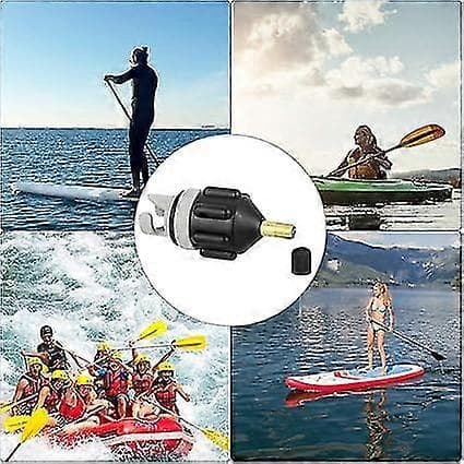 Ventiladapter, Luftpumpeadapter Hurtig Oppustning 8.2 * 2cm Kompressoradapter til Oppustelig Båd Kajak Kano Paddleboard