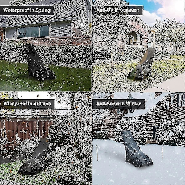 Ruohonleikkurin Suojus, Pölyltä ja UV-säteilyltä Suojaava Polyesterisuojus Kiinnitysnarulla Bensiini-, Sähkö- ja Kelaleikkureille