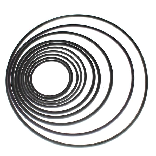 3mm Rund Gummirem Slitstark 2st Universal Reparationsrem För DVD-enhet