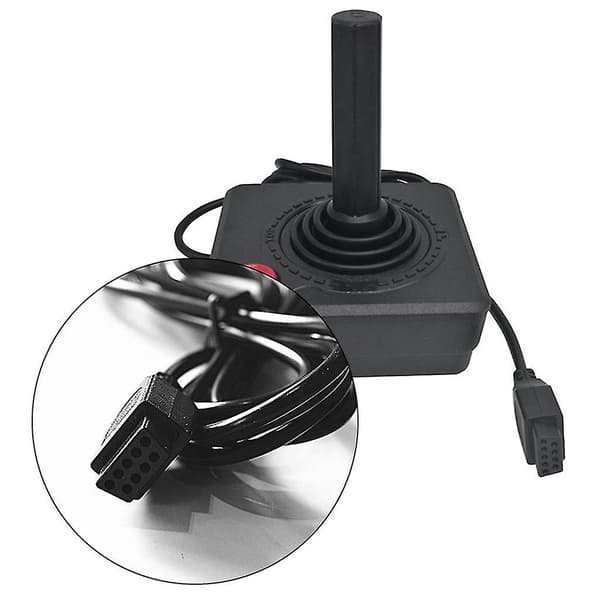 Erstatning 3D Knapp Analog Kontroll Joystick For Atari 2600