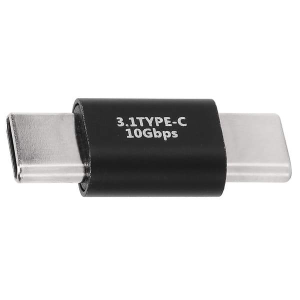 USB C Förlängningsadapter Typ C 3.1 Hane till Hane Adapter Stöd Snabb Laddning 10Gbps Dataöverföring