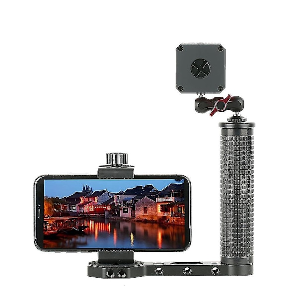 L-kiinnikejalusta kahva 1/4'' 3/8'' kierteellä Gimbal-lisävarusteet yhteensopiva Zhi Yun/feiyu/ruying S -vakaimen kanssa