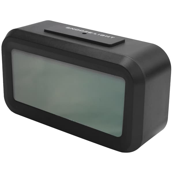 LED Display Digital Väckarklocka Snooze Batteriklocka Med Datum Kalender Temperatur För Sovrum Hem