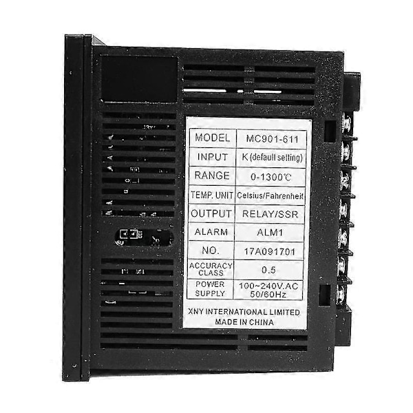 Sinotimer Mc901 Digital Vattentät Pid Temperaturregulator K Typ Pt100 Sensor Ingång Relä Ssr O-haoyi