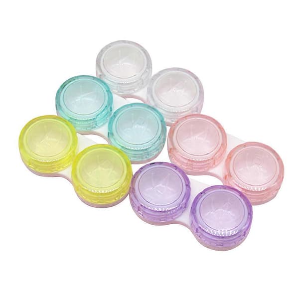 Glasögonfodral Linser Behållare för Användare Resevänlig 0,8 x 2,8 x 1,5 cm 15-pack