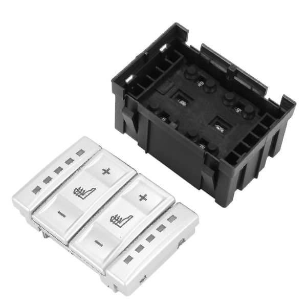For Ford Mondeo Mk3 Mk4 S-max Elektrisk Sete Varmesbryter (sølv)