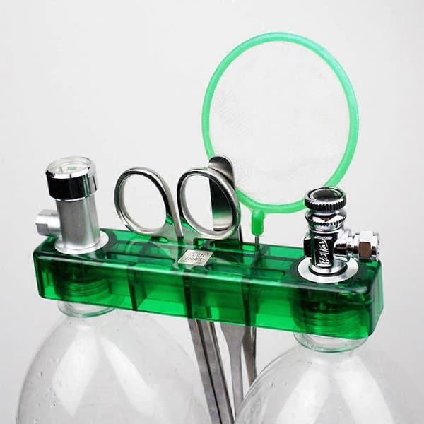 DIY CO2 Diffuser Praktisk D501 Generator Akvariumsystem Kit Pro Nål för Ventil