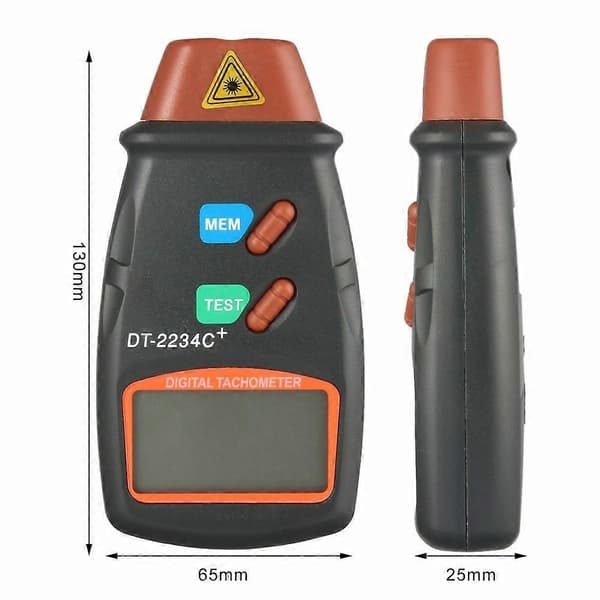 Berøringsfri antistatisk laser-turteller
