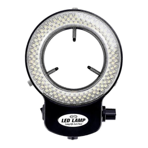 144 LED Miniscope Ring Light Ring Light 0 - 100% Justerbar Lampe Til Miniscope Ring Light S202412301