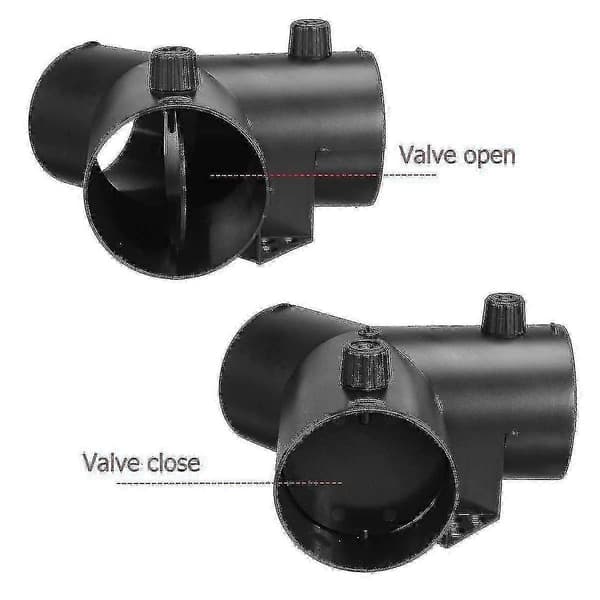 75mm Y-formet parkeringsvarmer med dobbelt ventilklapper til Webasto luftvarmer