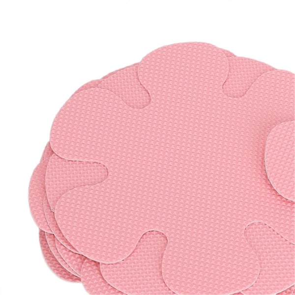 20 st 10 cm Halkskyddande Badkarsdekaler Blomformade Säkerhetsdekaler för Badrum Dusch Halkskydd Självhäftande Dekaler med Skrapa Rosa Blommor