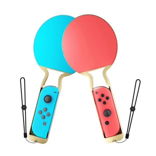 2x Spillgrep for Switch OLED Tennispadle Bordtennisrackettropper Konsoll