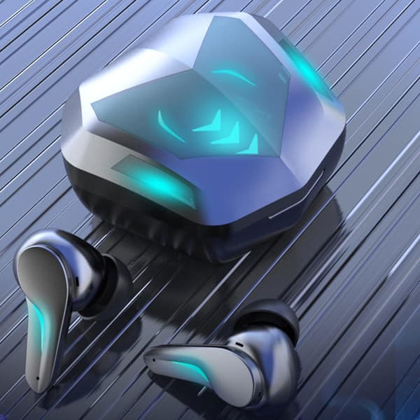 Trådløse Bluetooth-kompatible øretelefoner Gaming Stereo Ørepropper Lav Latens Ørepropp