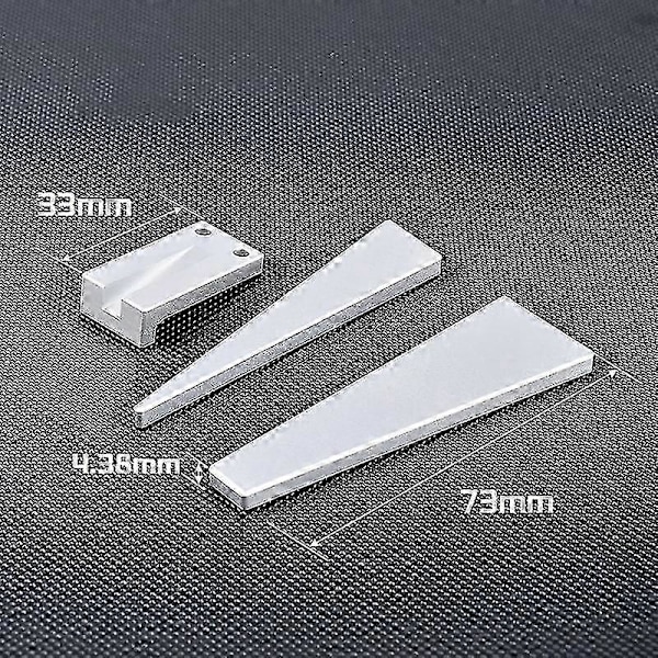 Metall 3-delars Optisk Nivelleringskombinationsverktygssats För Kikarsikte Finjustering Aluminium Optisk Justering Nivelleringskikarsikten Monterade