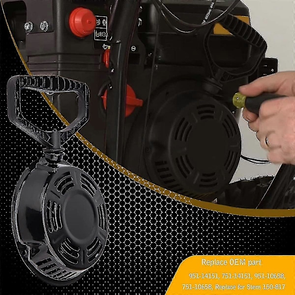 MTD 951-10658 951-14151 ZS365 ZS 370 lumilingon käynnistysmoottorin kokoonpano