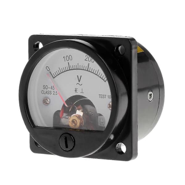 SO-45 Analogt Meter Voltmeter 0-300V for Testing av Skipskretser