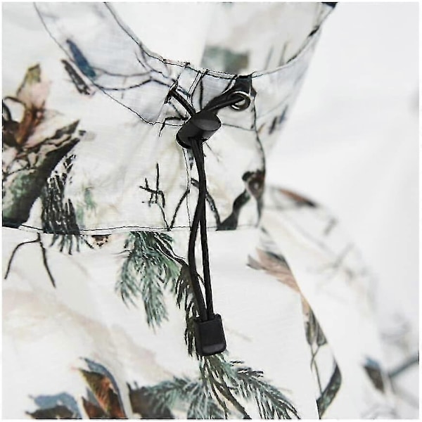 3-i-1 Vattentät Camo Snöhuvad Regnkläder + Snö Camo Leggings Gaiters För Skidåkning