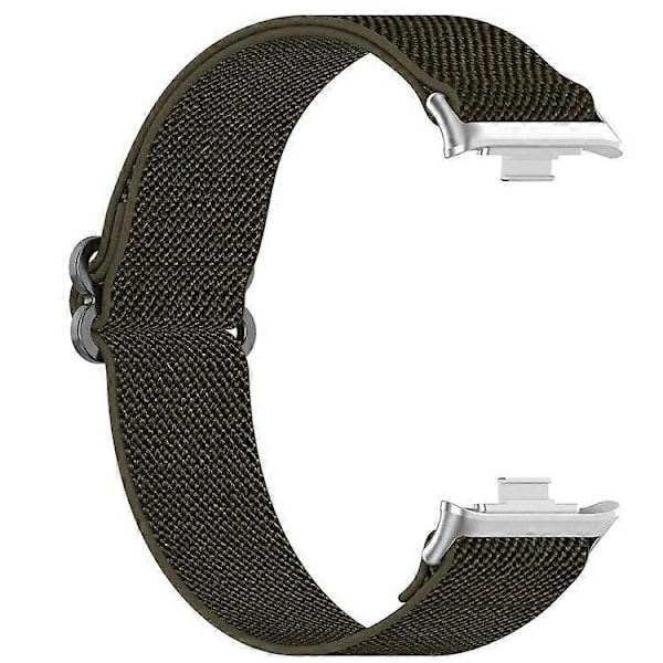 Älykellon ranneke yhteensopiva Xiaomi Redmi Watch 5 4 / Xiaomi Smart Band 9 Pro / 8 Pro Nylon joustava punottu ranneke Turquoise