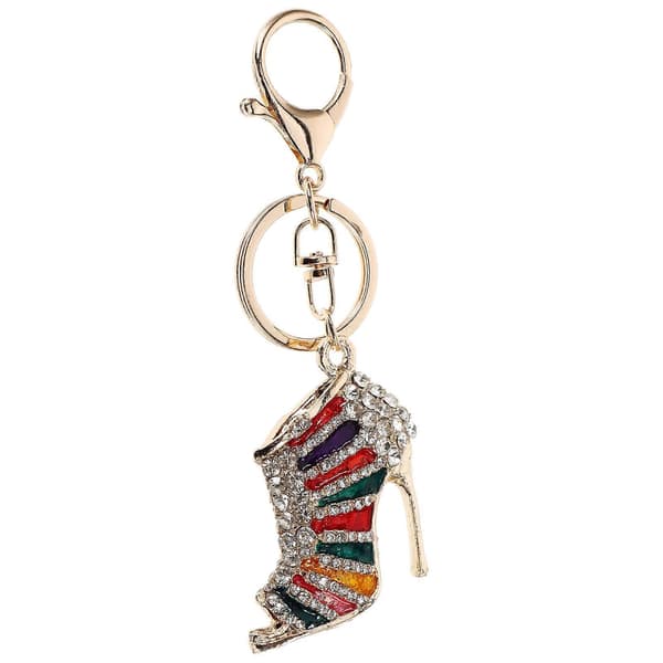 Nyckelring med Hög Klack Multi Färgad Zinklegering Modeaccessoar 1-pack
