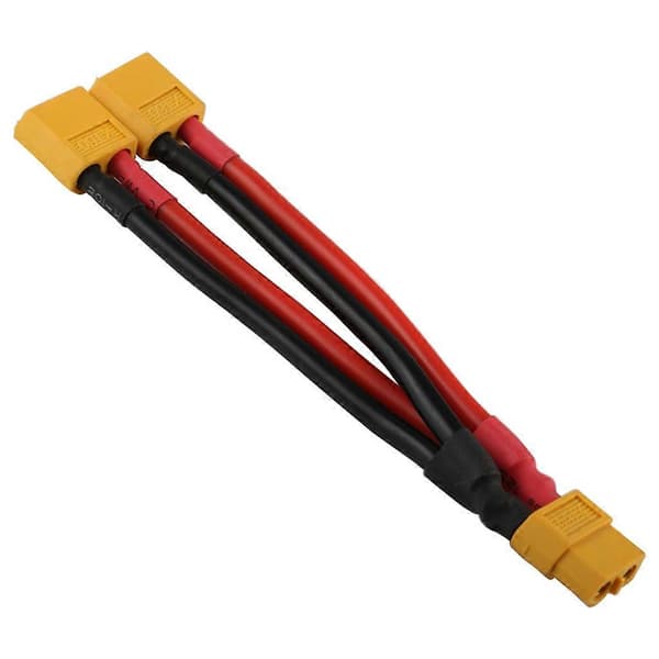 Parallel Batteristik Kabel 3-vejs Silikoneledning til RC Batterimotor