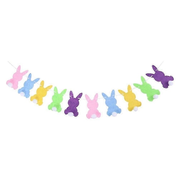 Iloista pääsiäistä pupu pallo banneri seppele seinälle ripustettava viirinauha lippu Deco-Yvan