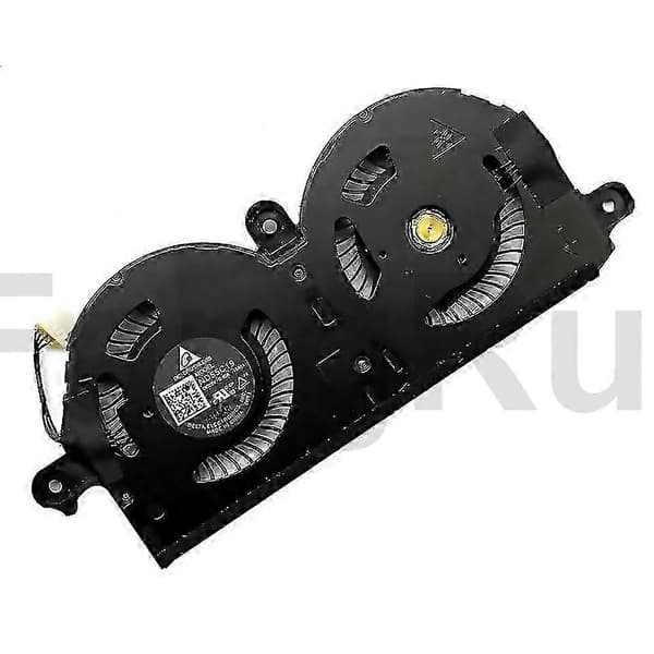 CPU Køleventilator Køler Køleplade Kompatibel til XPS 13 9380 7390 0980 WH