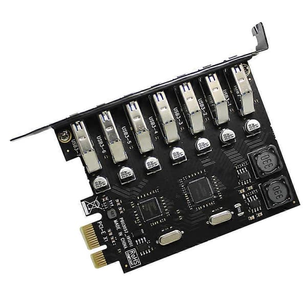 PCI-E Riser Board 1 til 7 GPU Extender Riser Kort USB 3.0 GPU Adapter 16X Slots