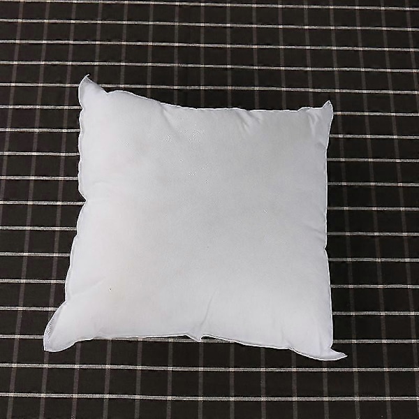 45*45cm Kudde 45*45CM Standardkudde Kuddstoppning Vit Linne Läder-Excellence