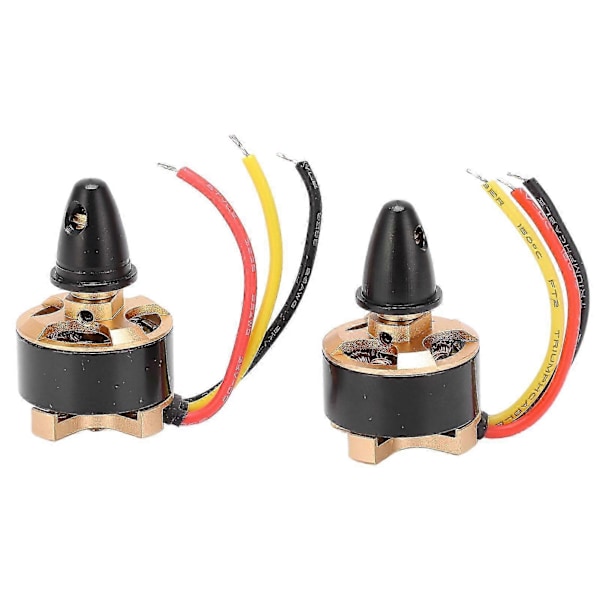 2st RC 1306 3100KV Borstlös Motor Stark Dragkraft Lågt Ljud Stabil Portabel Hållbar RC Flygplan Borstlös Motor