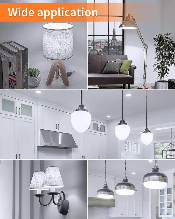 E27 LED-lampa Kalla Vit 6000k 1600lm, 16w Inomhus LED-lampor Ej Dimbar, e27 Skruv Majsbas LED, 4-pack