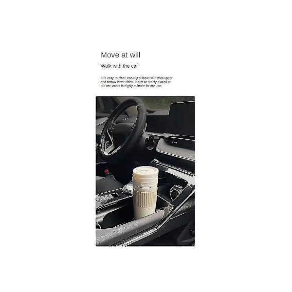 480ml Termokaffekop Smart Temperaturdisplay Rustfri Stål Krus Isoleret Flaske Hjemmekontor