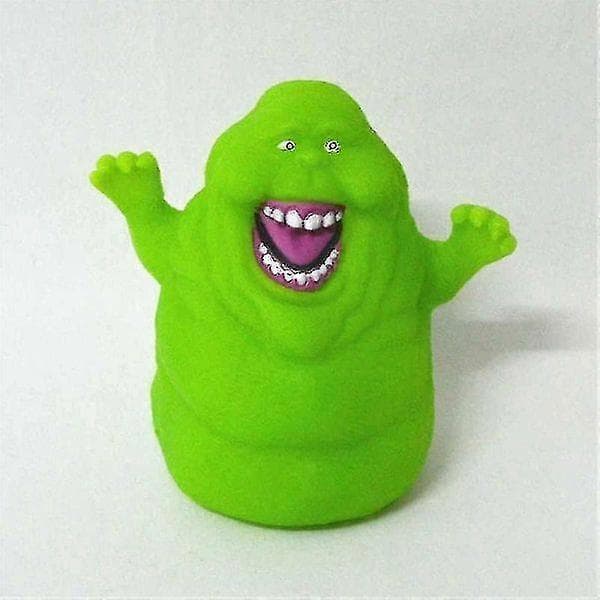 Marshmallow Man + Slimer Grönt Spöke Ghostbusters Actionfigurer Leksaker Dockor