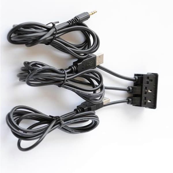 Lastebil Bil Dash Flush Mount USB 3.0 Port Panel Dobbel USB Forlengelseskabel