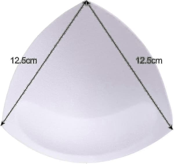 Rintaliivipehmusteet Bikinit Pehmuste Rintaliivien Lisäosat Push-up Pehmuste, 3 Väriä, Kolmio - jjS